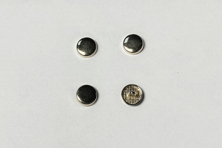 Гудзик на ніжці 12,5 мм Mertbutton золото CN-26