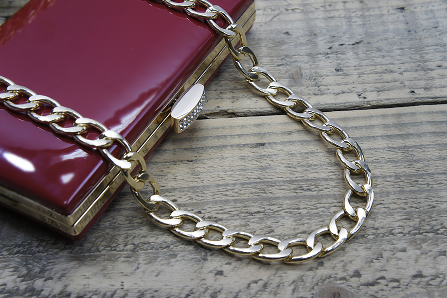 Ланцюг 16х23,6 мм декоративний MH золото