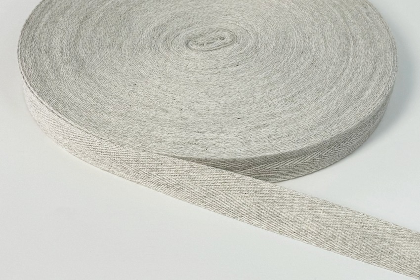 Стрічка кіперна 25 мм льон