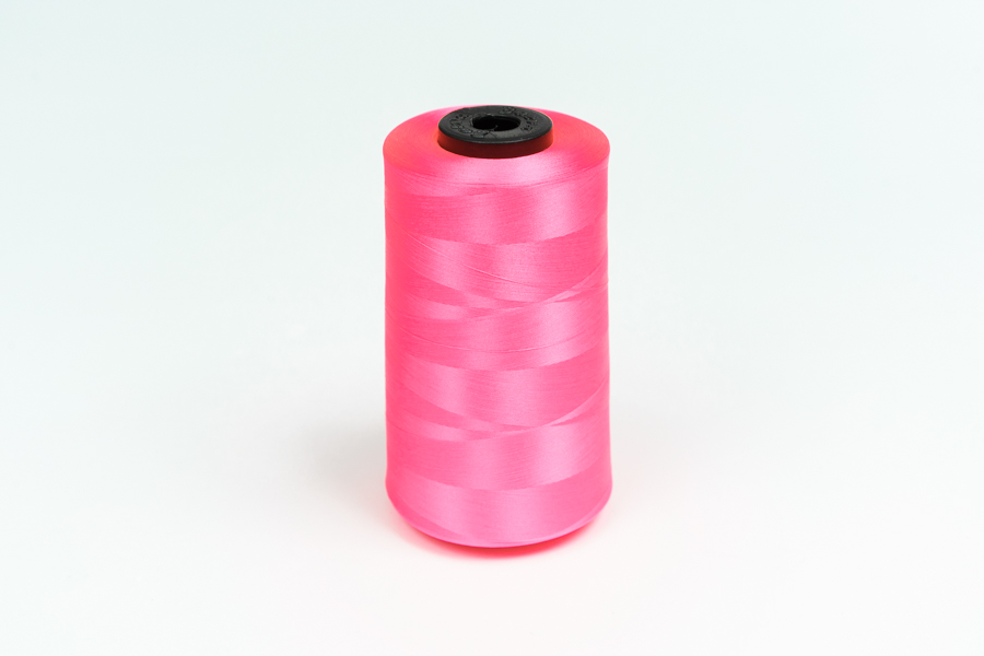 Нитки швейні 150D Barva рожевий кислотний 10000 м 010T