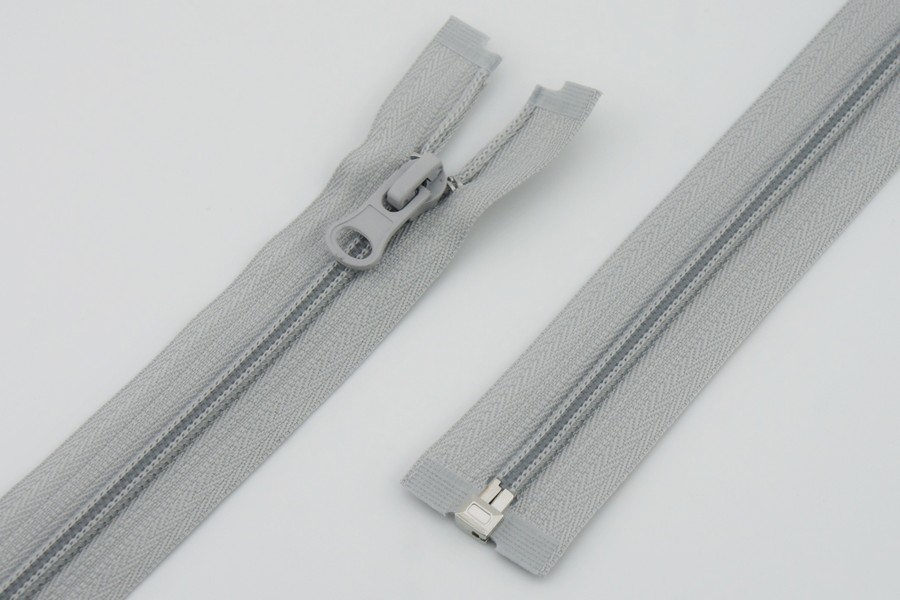 Блискавка MH Тип 5, 1 замок сірий 75 см 5NOE-075-0002-0336