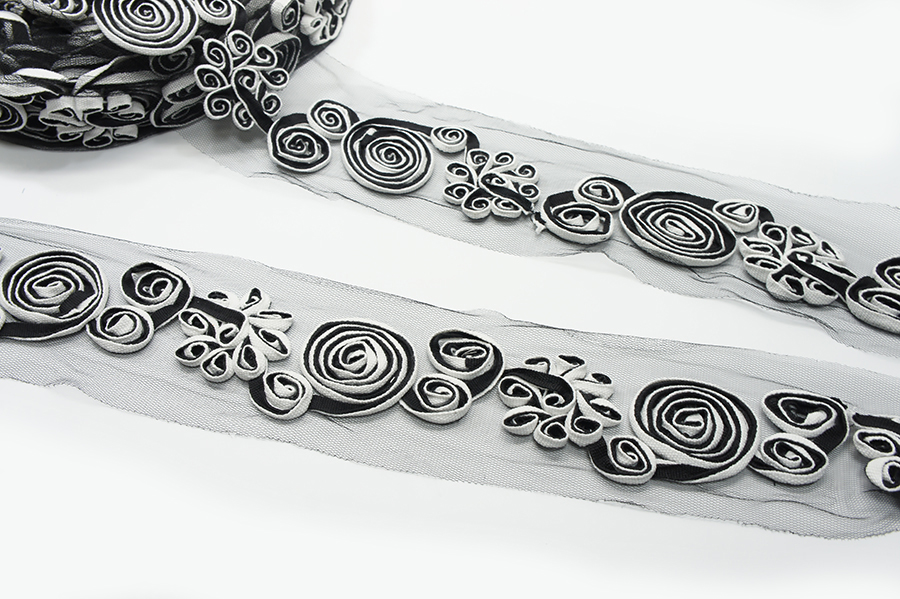 Тасьма квіти 75 мм MH