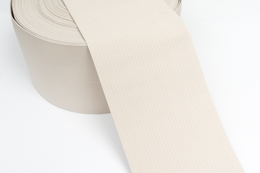 Тасьма еластична 160 мм бандажна в'язана бежевий