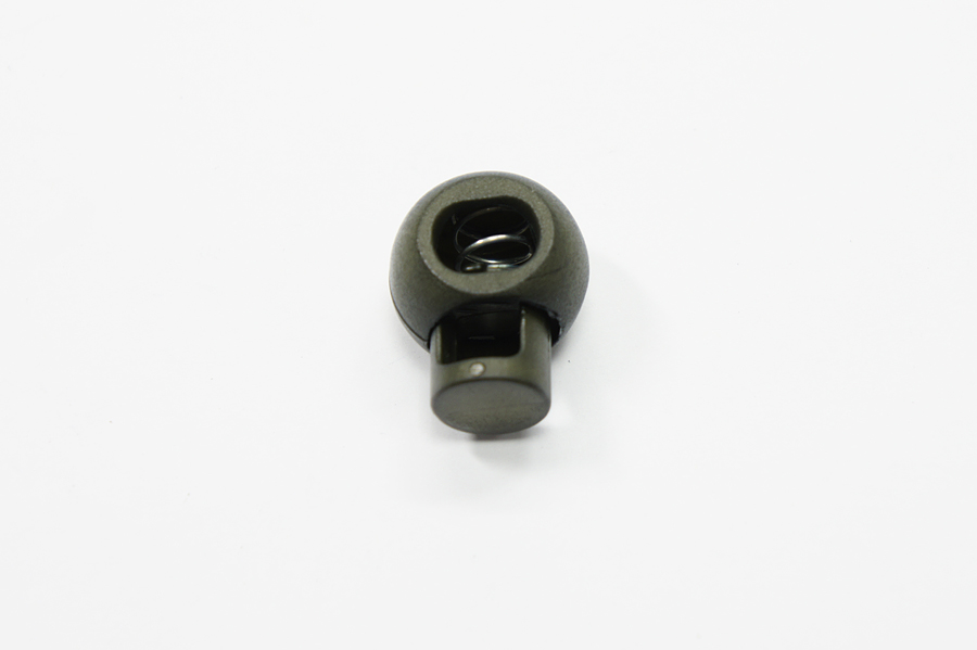 Фіксатор для шнура 18х22 мм нейлон MH одинарний хакі