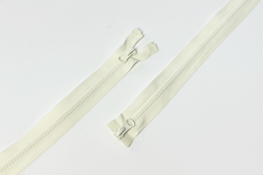 Блискавка MH Тип 5, 2 замка жовтий блідий 75 см