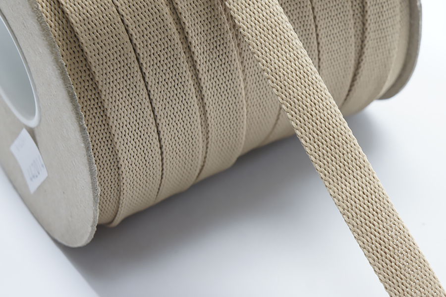 Шнур 14.0 мм 6-2341 Лента бежевий золотистий