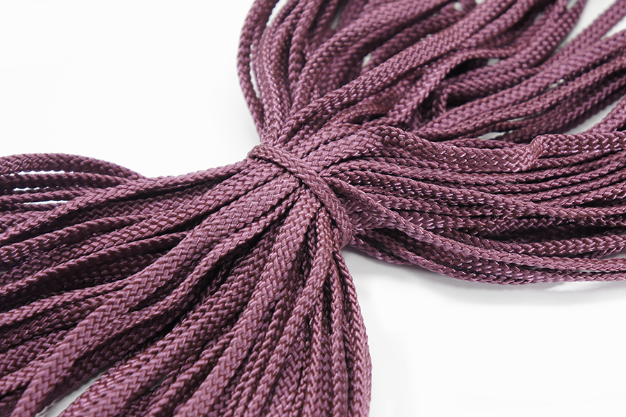 Шнур 5.0 мм для взуття 2330 фрезовий темний