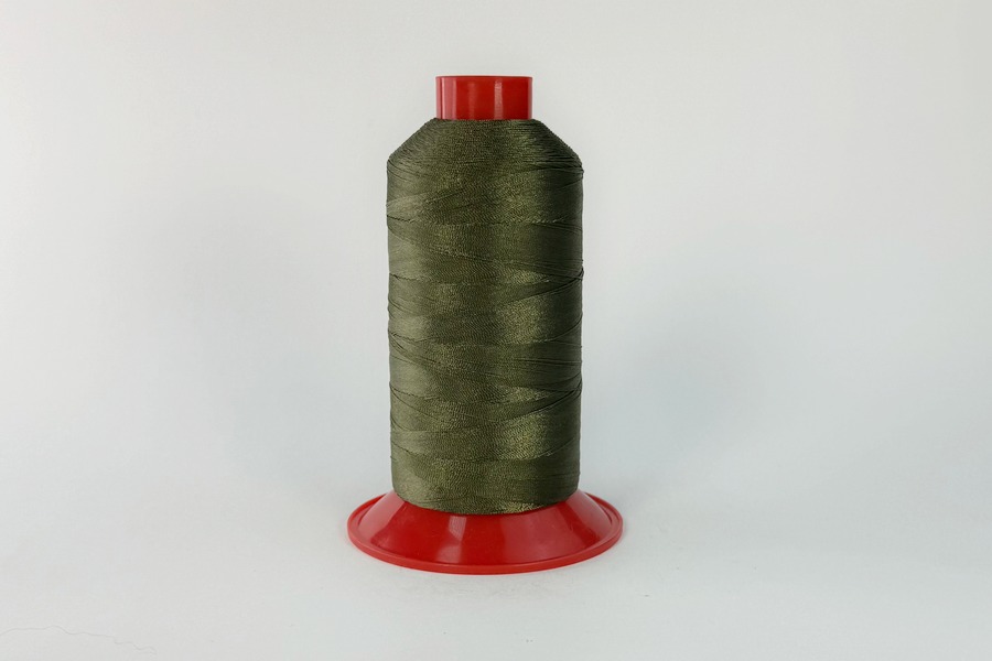 Нитки швейні №30 Barva високоміцні поліестер 100% хакі світлий 2400 м 4037-250/3-200-ПЕ-HS