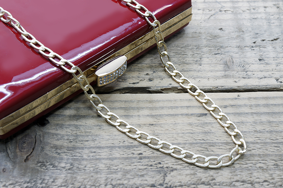 Ланцюг 8,8х12,5 мм декоративний MH золото