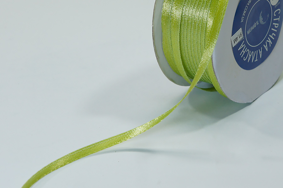 Стрічка на катушці 3 мм MH зелений грушевий