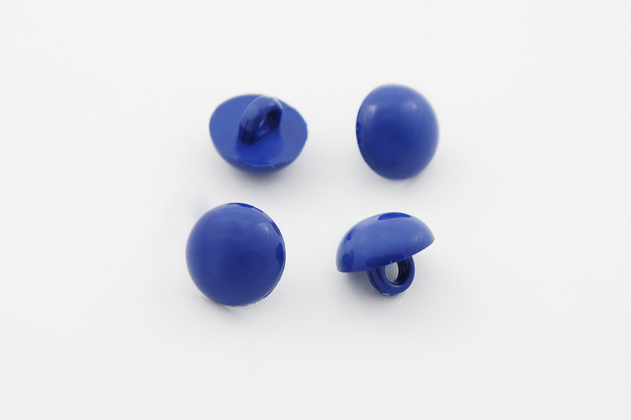 Гудзик на ніжці 10 мм Mertbutton однотонний електрик яскравий