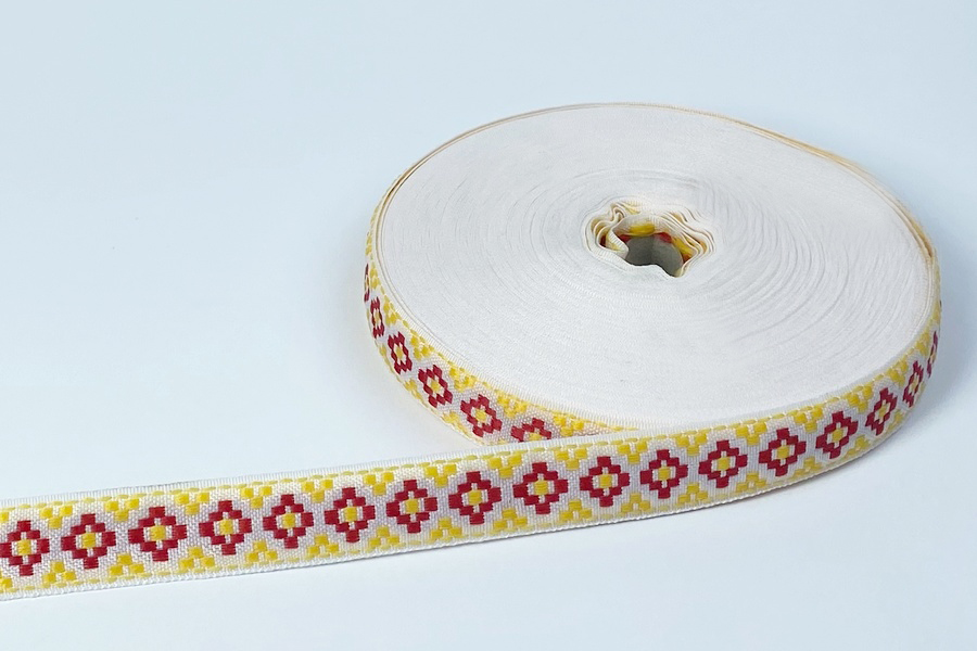 Тасьма 17 мм червоний 4В124-8-0812/1369