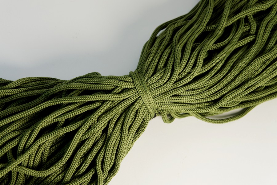 Шнур 5.0 мм зелений