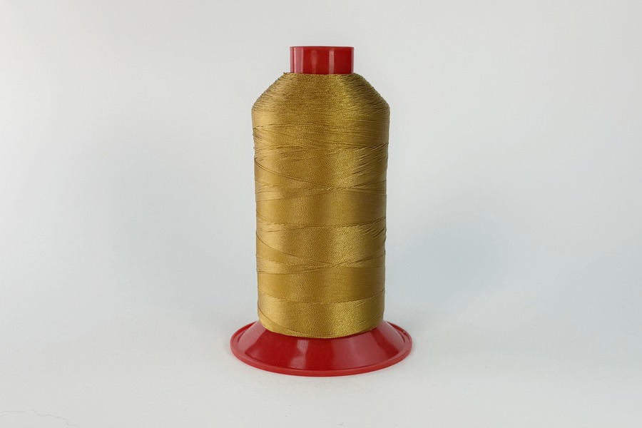Нитки швейні №15 Barva високоміцні поліестер 100% золотистий 1150 м 7004