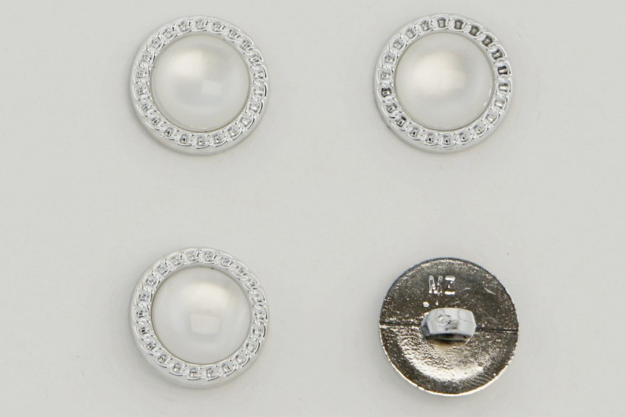 Гудзик на ніжці 18 мм Mertbutton металізований КМ-16