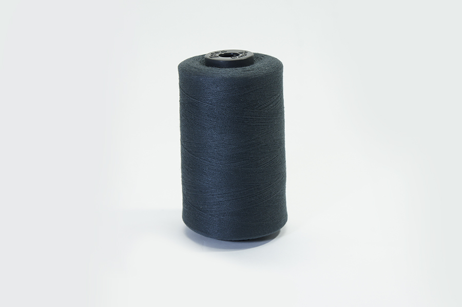 Нитки швейні №40/2 Barva штапельні поліестер 100% синій темний 5000 м 2019-40/2-5000