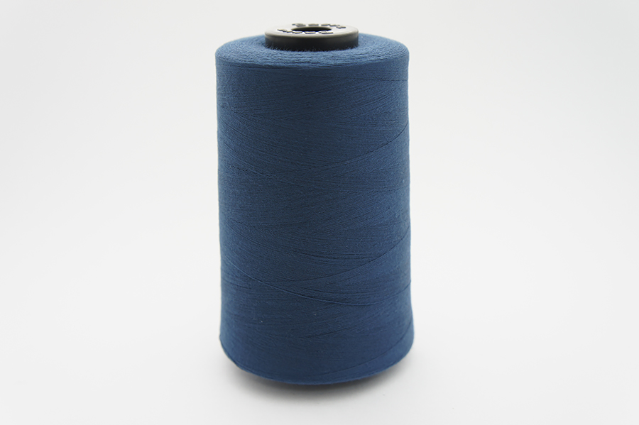 Нитки швейні №40/2 Barva штапельні поліестер 100% синій темний 5000 м 2001-40/2-5000