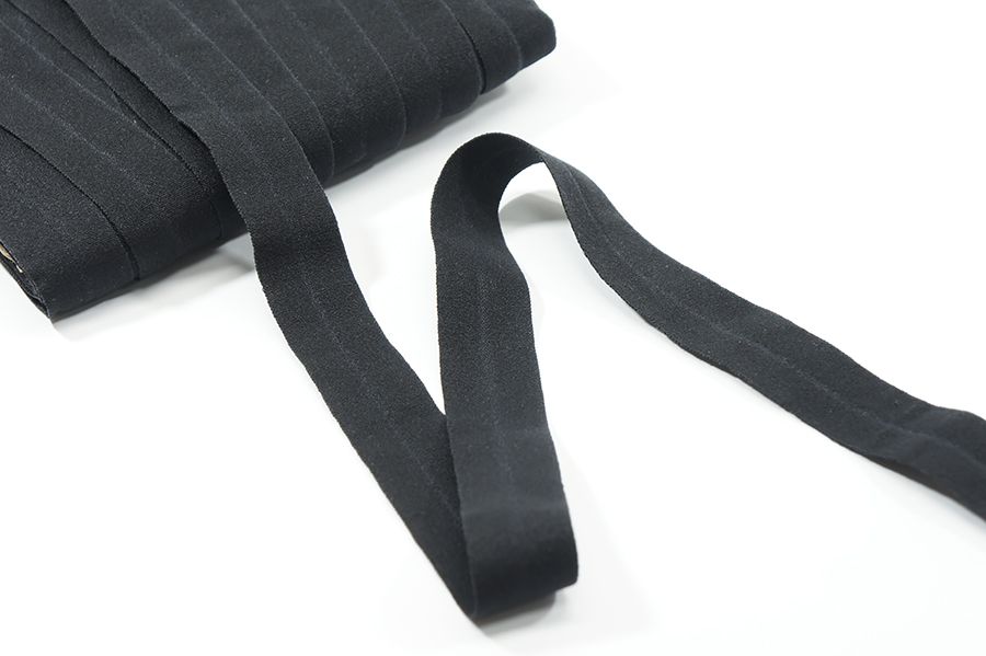 Бейка 25 мм MH матова, еластична чорний