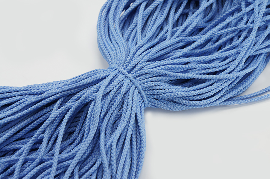 Шнур 4.0 мм для взуття 1-35 блакитний бірюзовий темний