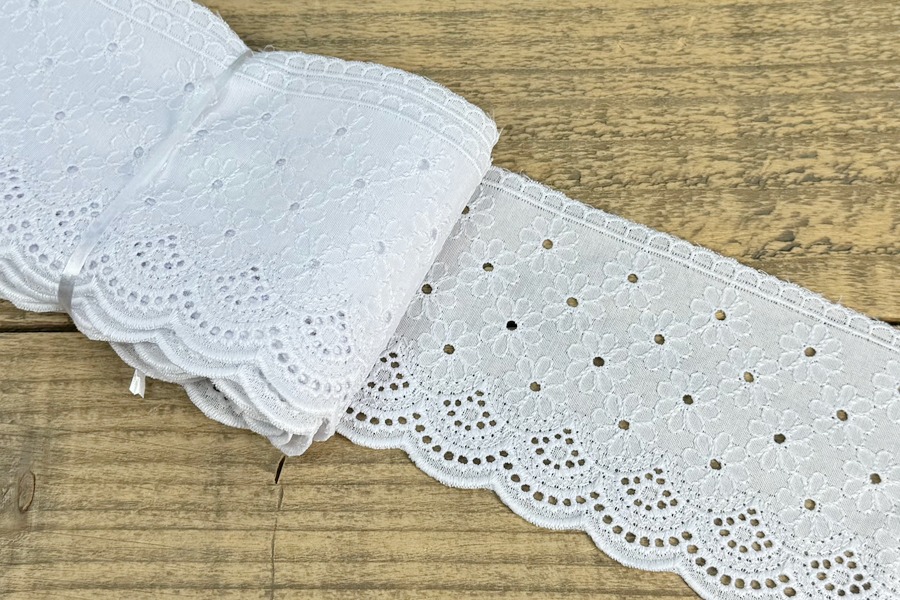 Прошва бавовна 90 мм SinemBro прошва 4BF45-90-white