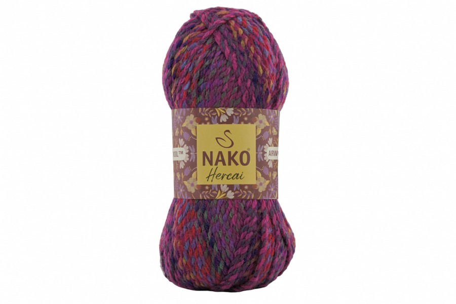 Пряжа NAKO Hercai акрил 100% різнокольоровий 156м(100гр) 449034-28005
