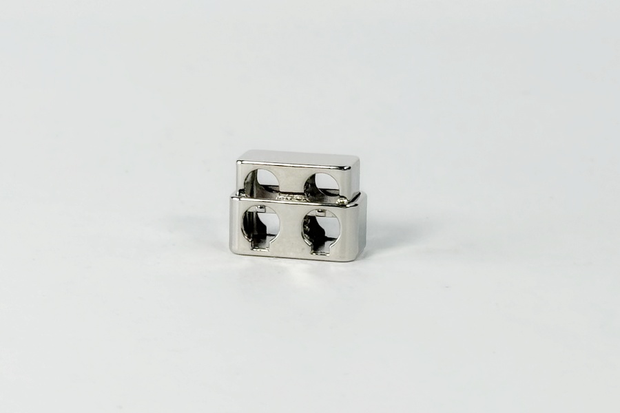 Фіксатор для шнура СТ1313 (метал) MH нікель 14,8х20 мм