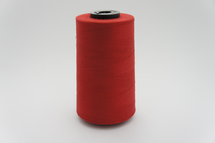 Нитки швейні №28/2 Barva армовані поліестер 100% червоний 2500 м 6016
