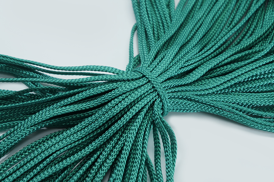 Шнур 5.0 мм для взуття 2330 зелений яскравий