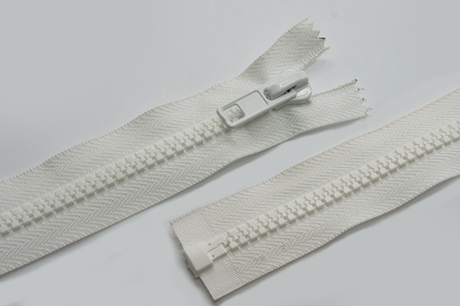 Блискавка Тип 8, 1 замок білий 70 см