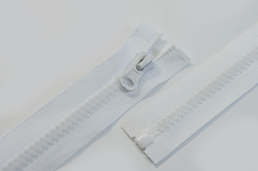  Блискавка 75 см 1 замок "трактор"  Т5 (МН)  |2: білий |