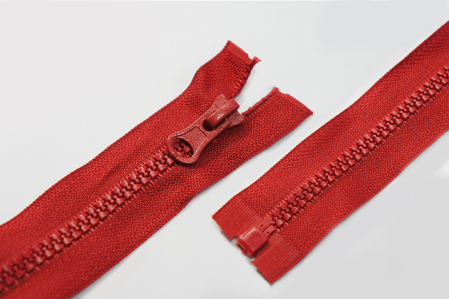 Блискавка MH Тип 5, 1 замок червоний темний 75 см