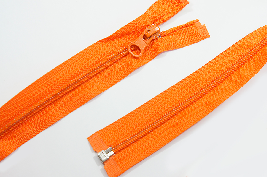 Блискавка MH Тип 5, 1 замок оранжевий рудий 75 см 5NOE-075-0002-0523