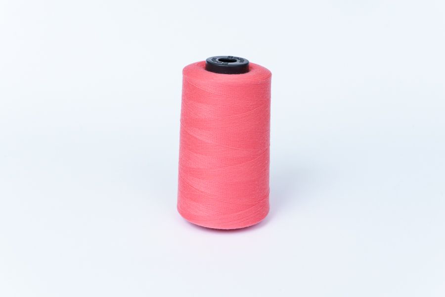 Нитки швейні №40/2 Barva штапельні поліестер 100% кораловий червоний 5000 м 6041