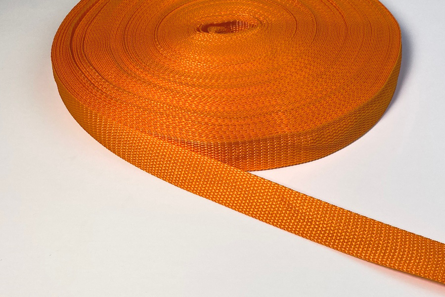 Стрічка 25 мм оранжевий рожевий КМ-25-0230