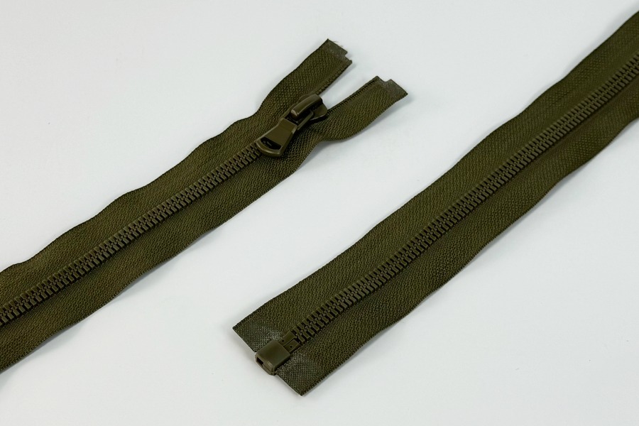 Блискавка Тип 8, 2 замка хакі 110 см