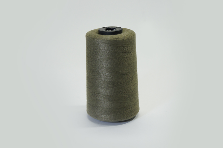 Нитки швейні №40/2 Barva штапельні поліестер 100% хакі 5000 м 7035