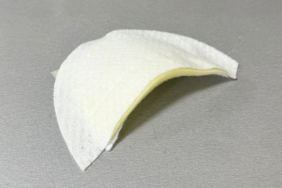 Підплечник 8 мм втачний не обшитий