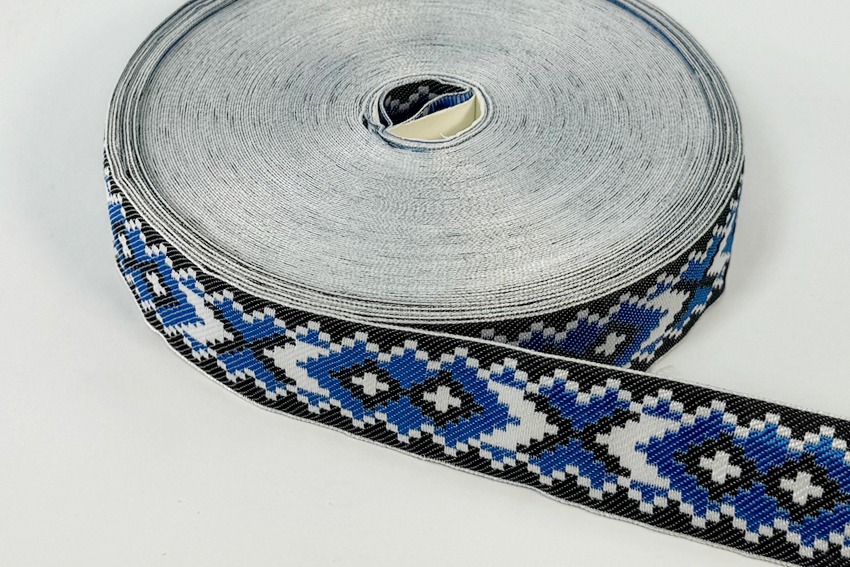 Тасьма 32 мм волошковий темний 2В151-3-0257/000