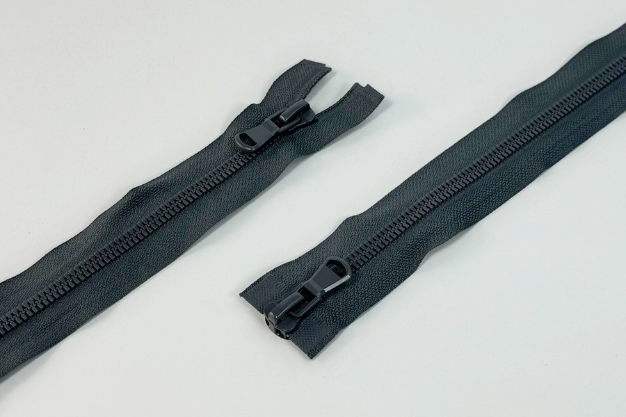 Блискавка MH блакитний сірий 90 см