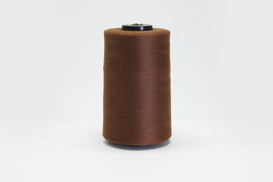 Нитки швейні №40/2 Barva штапельні поліестер 100% коричневий 5000 м 7048