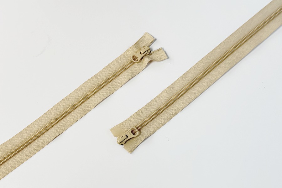 Блискавка YKK Тип 5, 2 замка персиковий блідий 75 см