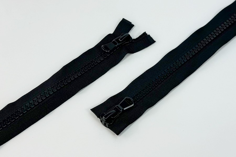 Блискавка MH Тип 10 чорний 75 см