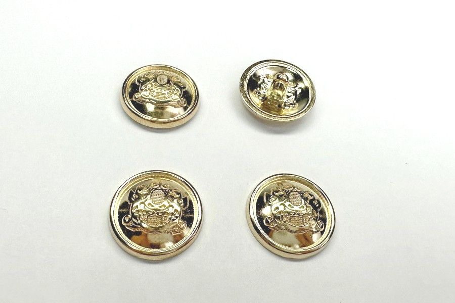 Гудзик на ніжці 25 мм Mertbutton золото SMB-319