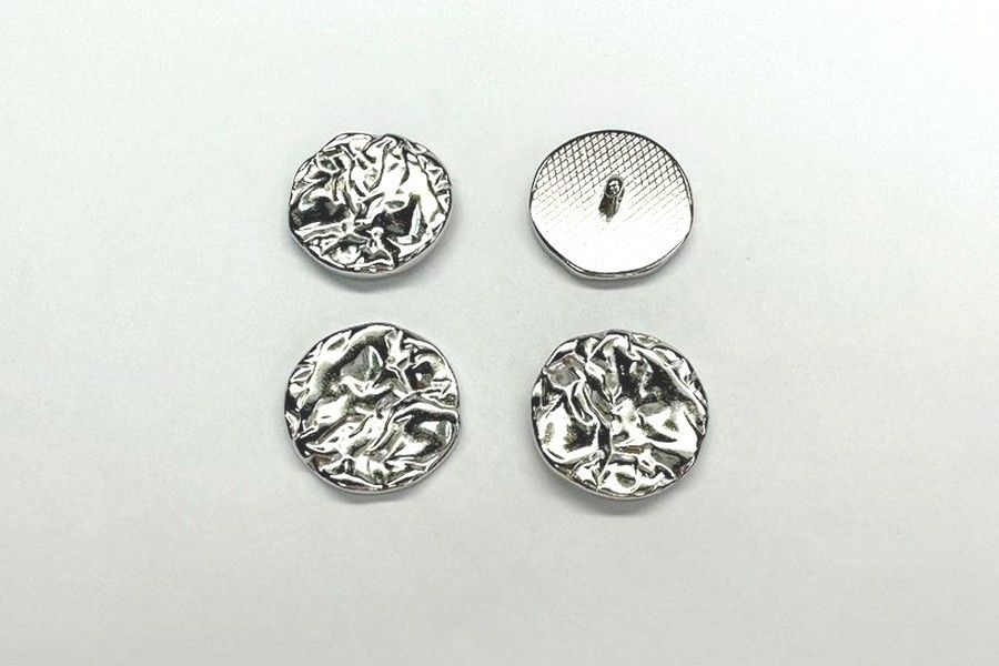 Гудзик на ніжці 23 мм Mertbutton нікель SMB-263