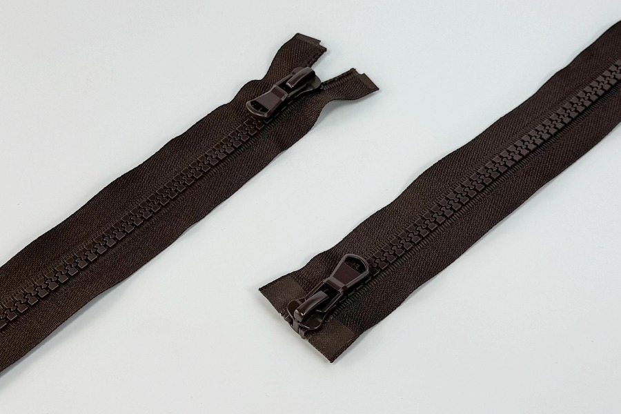 Блискавка MH Тип 10 шоколадний 75 см