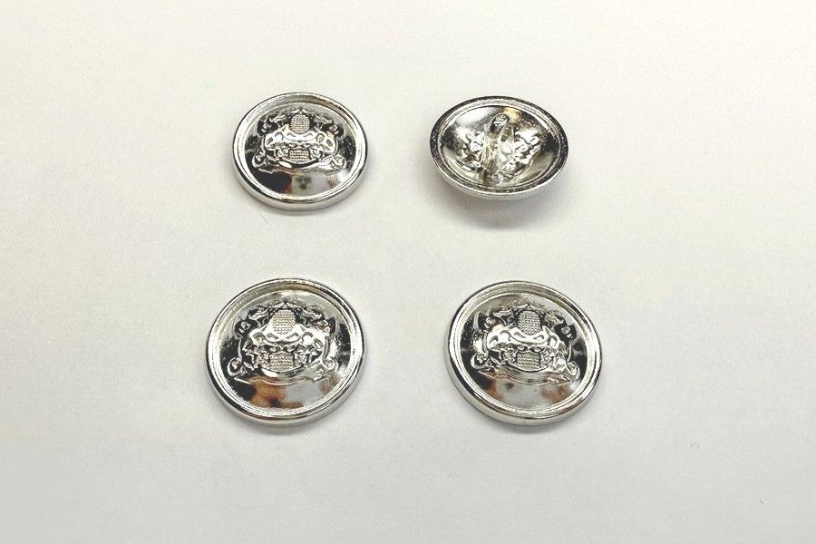 Гудзик на ніжці 15 мм Mertbutton метал SMB-319