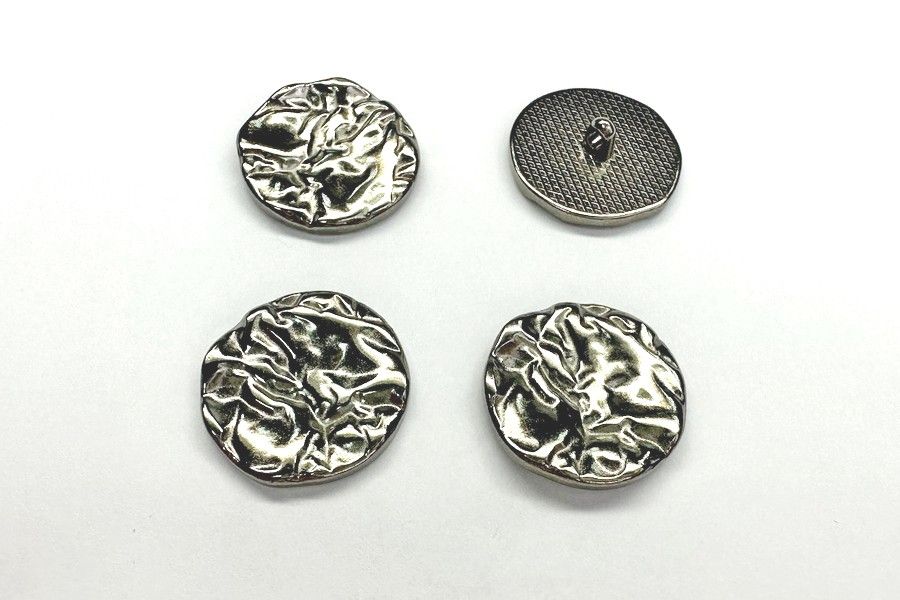 Гудзик на ніжці 25 мм Mertbutton нікель чорний SMB-263