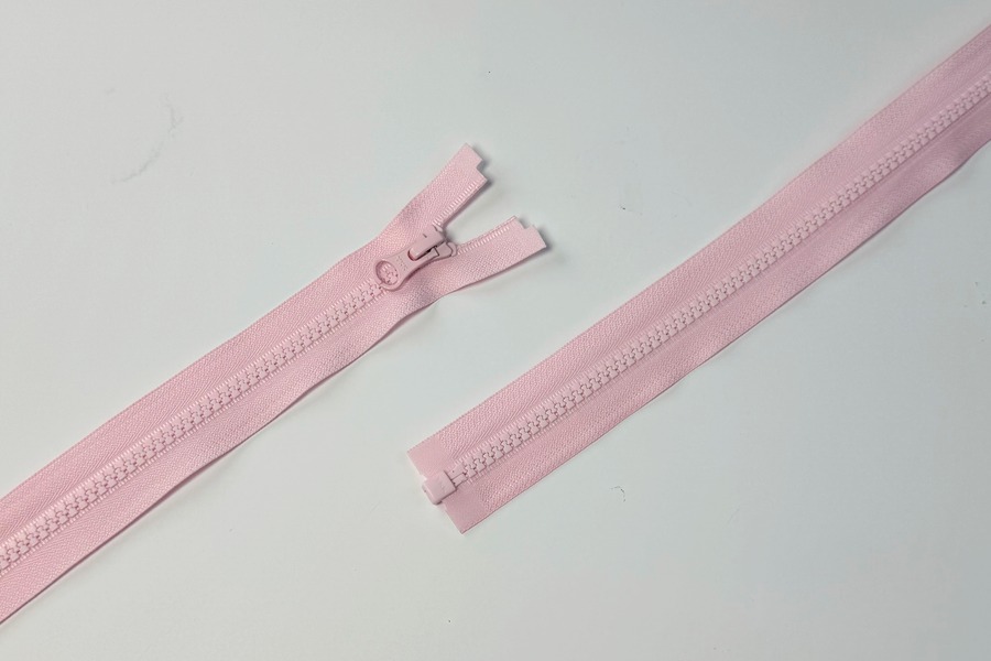 Блискавка YKK Тип 5, 1 замок рожевий блідий 40 см