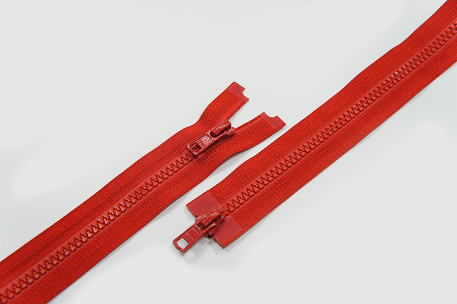 Блискавка YKK Тип 5, 2 замка червоний 90 см