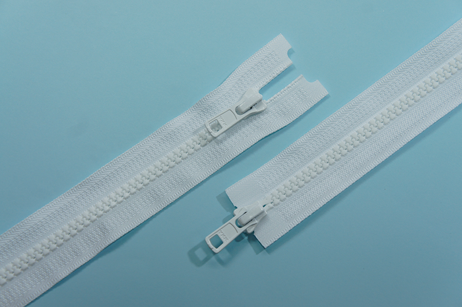 Блискавка YKK Тип 5, 2 замка білий 100 см
